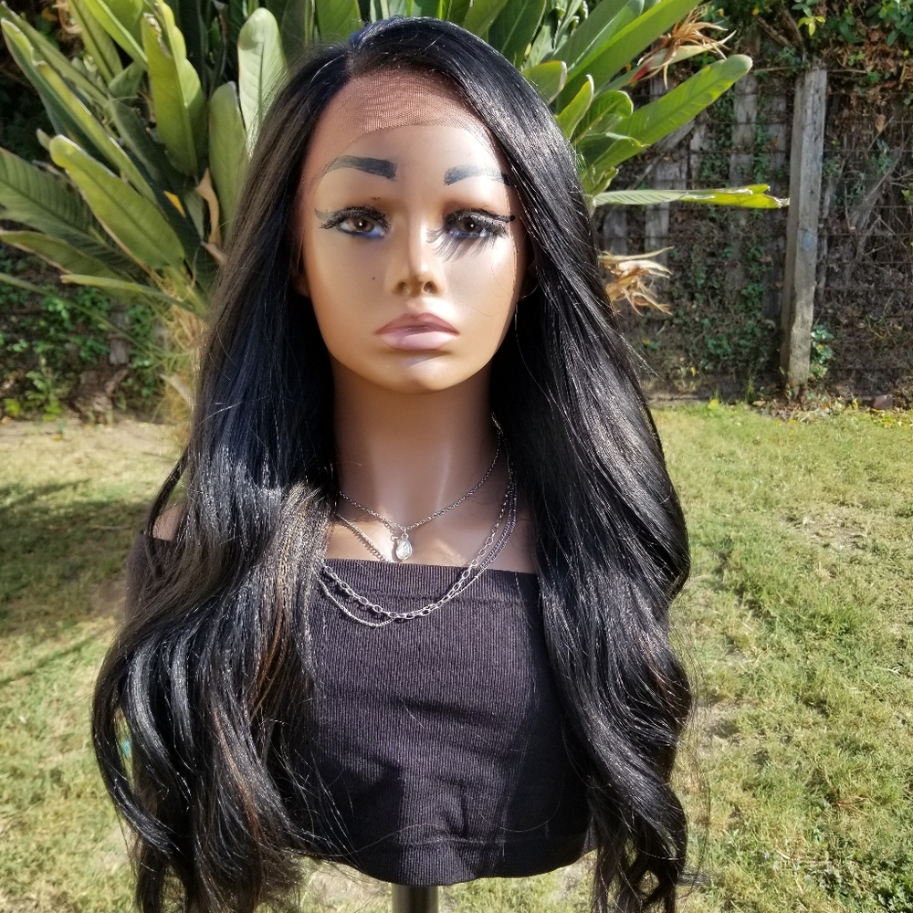 360 Lace Frontal💥 Body Wave Human Hair Blend